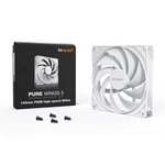 Kép 3/3 - Be Quiet! Cooler 14cm - PURE WINGS 3 White 140mm PWM high-speed (1800rpm, 30,5dB, fehér)