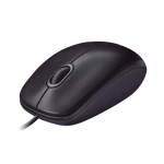 Kép 3/4 - Logitech Egér - M90 (Vezetékes, Optikai, USB, 1000 DPI, fekete)