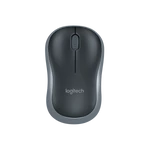 Kép 2/4 - Logitech Egér - M185 (Vezeték nélküli, Optikai, Notebook, 1000 DPI, szürke)