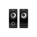 Kép 3/4 - Trust Hangszóró 2.0 - Remo (8W RMS; hangerőszabályzó; 3,5mm jack; USB tápcsatlakozó; fekete)
