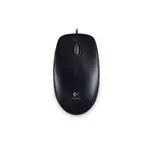 Kép 2/2 - Logitech Egér - B100 (Vezetékes, Optikai,USB, 800 DPI, OEM, fekete)