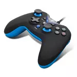 Kép 3/7 - Spirit of Gamer Gamepad - XGP WIRED Blue (USB, 1,8m kábel, Vibration, PC és PS3 kompatibilis, fekete-kék)