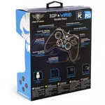 Kép 7/7 - Spirit of Gamer Gamepad - XGP WIRED Blue (USB, 1,8m kábel, Vibration, PC és PS3 kompatibilis, fekete-kék)