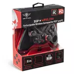 Kép 6/7 - Spirit of Gamer Gamepad Vezeték Nélküli - XGP WIRELESS Red (USB, Vibration, PC és PS3 kompatibilis, fekete-piros)