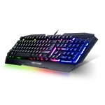 Kép 3/6 - Spirit of Gamer Billentyűzet - PRO-K5 (105 gomb, Fém felső rész, RGB LED, USB, 19 anti-ghost, fekete, magyar)