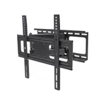 Kép 1/2 - Manhattan TV állvány - Fali, dönthető, forgatható, TV állvány Fekete (max.VESA:400x400)(32"-55"-ig)