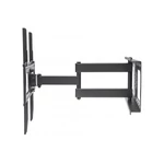 Kép 2/2 - Manhattan TV állvány - Fali, dönthető, forgatható, TV állvány Fekete (max.VESA:400x400)(32