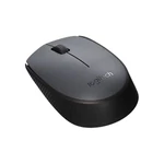 Kép 2/2 - Logitech Egér - M170 (Vezeték nélküli, 3 gomb, 2,4 GHz, fekete)
