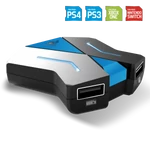 Kép 1/4 - Spirit of Gamer Egér/Billentyűzet adapter konzolokhoz - SOG-CONV1 (3x USB-A, 2x USB-C, Nintendo/PS4/PS3/Xbox One)