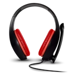 Kép 3/4 - Spirit of Gamer Fejhallgató - PRO-NH5 Red (Nintendo Switch,mikrofon, 3.5mm jack,hangerőszabályzó, 2m kábel fekete-piros)