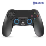 Kép 1/6 - Spirit of Gamer Gamepad Vezeték Nélküli - XGP Bluetooth PS4 (USB, Vibration, PS4/PS3 kompatibilis, fekete-kék)