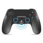 Kép 4/6 - Spirit of Gamer Gamepad Vezeték Nélküli - XGP Bluetooth PS4 (USB, Vibration, PS4/PS3 kompatibilis, fekete-kék)