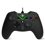 Kép 1/6 - Spirit of Gamer Gamepad - PGX WIRED Green (USB, 1,8m kábel, Vibration, PC kompatibilis, fekete-zöld)