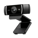 Kép 4/9 - Logitech Webkamera - C922 Pro Stream (1920x1080 képpont, állvány, mikrofon, Full HD, fekete)