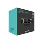 Kép 9/9 - Logitech Webkamera - C922 Pro Stream (1920x1080 képpont, állvány, mikrofon, Full HD, fekete)