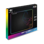 Kép 8/9 - Spirit of Gamer Egérpad - RGB Medium (RGB háttérvilágítás, 350 x 255 x 3mm; fekete)