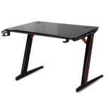 Kép 5/9 - Spirit of Gamer Gamer Asztal - Headquarter 300 (MDF lap, fém lábak, fekete, RGB LED háttérvilágítás, 120 x 60 x 1,8 cm)