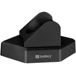 Kép 6/6 - Sandberg Wireless Fejhallgató - Bluetooth Office Headset Pro+ (Bluetooth 5.0; mikrofon; hangerő szabályzó; fekete)