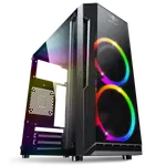 Kép 2/10 - Spirit of Gamer Számítógépház - Deathmatch 3 RGB (fekete, ablakos, 2x12cm, ventilátor mATX, ITX, 1xUSB3.0, 2xUSB2.0)