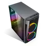 Kép 3/10 - Spirit of Gamer Számítógépház - Deathmatch 3 RGB (fekete, ablakos, 2x12cm, ventilátor mATX, ITX, 1xUSB3.0, 2xUSB2.0)