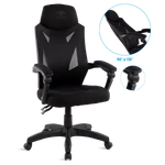 Kép 6/7 - Spirit of Gamer szék - HELLCAT Black (állítható dőlés/magasság; szövet; max.120kg-ig, fekete)