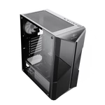 Kép 9/11 - Spirit of Gamer Számítógépház - CLONE 3 Black (fekete, ablakos, 8x12cm ventilátor, alsó táp,  ATX, 1xUSB3.0, 2xUSB2.0)
