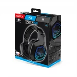 Kép 13/14 - Spirit of Gamer Wireless Fejhallgató - MIC-XH900 (MultiPlatform, mikrofon, hangerőszabályzó, nagy-párnás, fekete)