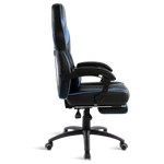 Kép 3/8 - Spirit of Gamer szék - MUSTANG Blue (állítható dőlés/magasság; kihajtható lábtartó; max.120kg-ig, kék)