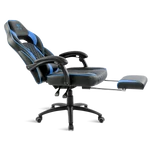 Kép 5/8 - Spirit of Gamer szék - MUSTANG Blue (állítható dőlés/magasság; kihajtható lábtartó; max.120kg-ig, kék)