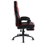 Kép 3/8 - Spirit of Gamer szék - MUSTANG Red (állítható dőlés/magasság; kihajtható lábtartó; max.120kg-ig, piros)