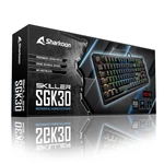 Kép 5/5 - Sharkoon Billentyűzet Mechanikus - SKILLER SGK30 Red (Red Switch , RGB LED, USB, full anti-ghost, fekete, angol)