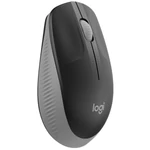 Kép 2/3 - Logitech Egér - M190  (Vezeték nélküli, teljes méretű, Optikai, USB, középszürke-fekete)