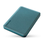 Kép 1/3 - Toshiba Külső HDD 2.5" - 2TB Canvio Advance Zöld (USB3.0; ~5Gbps; NTFS/HFS+; Mac kompatibilis)