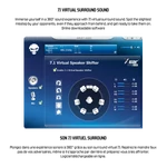 Kép 13/16 - Spirit of Gamer Fejhallgató - MIC-XH600 (MultiPlatform, 7.1, mikrofon, hangerőszabályzó, nagy-párnás, fekete)