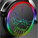 Kép 3/16 - Spirit of Gamer Fejhallgató - MIC-XH600 (MultiPlatform, 7.1, mikrofon, hangerőszabályzó, nagy-párnás, fekete)