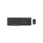 Kép 1/3 - Logitech Billentyűzet/Egér Kit - MK295 (Vezeték nélküli, magyar, fekete)