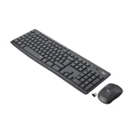 Kép 2/3 - Logitech Billentyűzet/Egér Kit - MK295 (Vezeték nélküli, magyar, fekete)