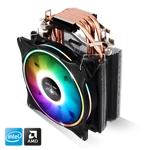 Kép 6/12 - Spirit of Gamer CPU Cooler - CPU AIRCOOLER 120 MM ARGB (27dB; 2500 RPM; 1x12cm; aluminium/réz)