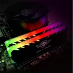 Kép 2/8 - Spirit of Gamer Memória Hűtő - HEATSINK RGB MEMORY (DDR3/DDR4, RGB, aluminium, fekete)