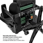 Kép 9/12 - Spirit of Gamer szék - CRUSADER Black (állítható dőlés/magasság/kartámasz; max.120kg-ig, fekete)
