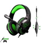 Kép 4/10 - Spirit of Gamer Fejhallgató - PRO-H3 Xbox (Xbox One/Series X/S, mikrofon, 3.5mm jack, hangerőszabályzó, 1m kábel, zöld)