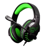 Kép 5/10 - Spirit of Gamer Fejhallgató - PRO-H3 Xbox (Xbox One/Series X/S, mikrofon, 3.5mm jack, hangerőszabályzó, 1m kábel, zöld)