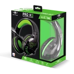 Kép 9/10 - Spirit of Gamer Fejhallgató - PRO-H3 Xbox (Xbox One/Series X/S, mikrofon, 3.5mm jack, hangerőszabályzó, 1m kábel, zöld)
