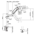 Kép 7/7 - Equip Monitor Asztali konzol - 650132 (13