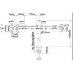 Kép 4/5 - Equip Monitor Asztali konzol - 650152 (13