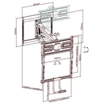 Kép 7/7 - Equip TV Fali konzol - 650326 (43