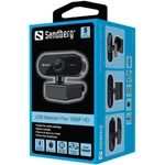 Kép 4/5 - Sandberg Webkamera - USB Webcam Flex 1080P HD (1920x1080/30FPS, 2 Megapixel; USB 2.0; mikrofon)