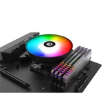 Kép 7/8 - ID-Cooling CPU Cooler - DK-03 Rainbow (14.2-25.6dB; max. 104,48 m3/h; 4pin csatlakozó, PWM, 12cm, LED)