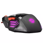 Kép 6/9 - Everest Egér Gamer és egér pad - SGM-X7 PRO (7200DPI, 7 gomb, harisnyázott kábel, fekete)