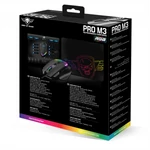 Kép 13/14 - Spirit of Gamer Egér - PRO-M3 RGB (Optikai, 7200DPI, 8 gomb, harisnyázott kábel, fekete) + egérpad